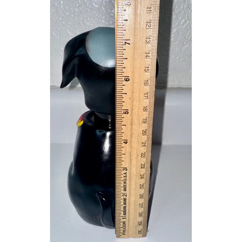Allen Designs Studio Collection Black Dog Bone 7.5in Soap Dispenser Rare Retired